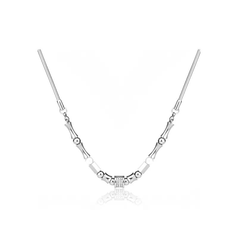 FOREVER MELODY Titanium Steel Necklaces Men's-0