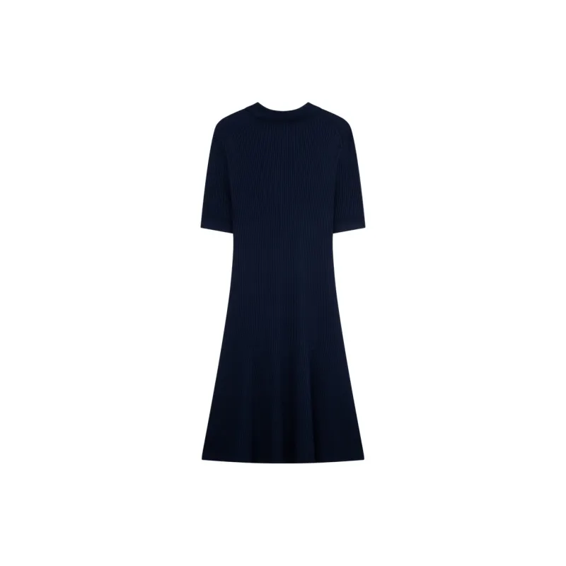 Tommy Hilfiger Short Sleeved Dress Women's Navy Blue-1