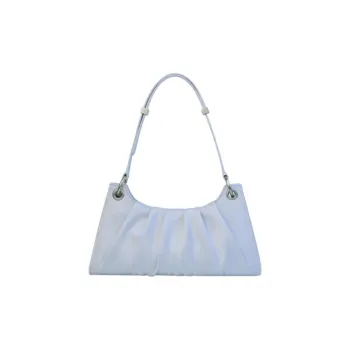 APEDE MOD Satin Acetate Handbag, Shoulder Bag Women's Glacier Blue