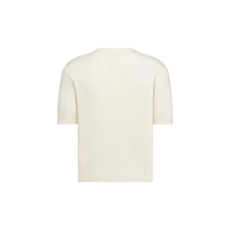 DIOR SS25 Cashmere Sweater Women's White-1