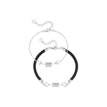 P&N S925 Silver Bracelets Unisex