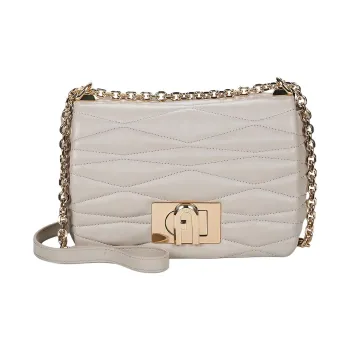 Furla Synthetic Leather Shoulder Bag Women's Light Beige