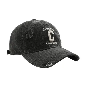 CARDANRO Washable Denim Baseball Caps Unisex