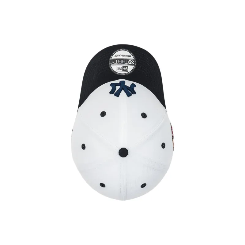 New Era Polyester Baseball Caps Unisex White-5