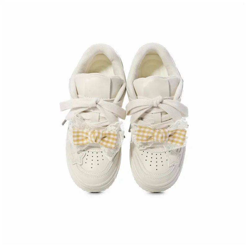 KAAVER OTTO Skateboard Shoes Women's Low Top White-15