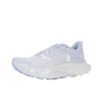 THE NORTH FACE Slip Resistant Low Top Trail Running Running Shoes Women's Gray Purple
