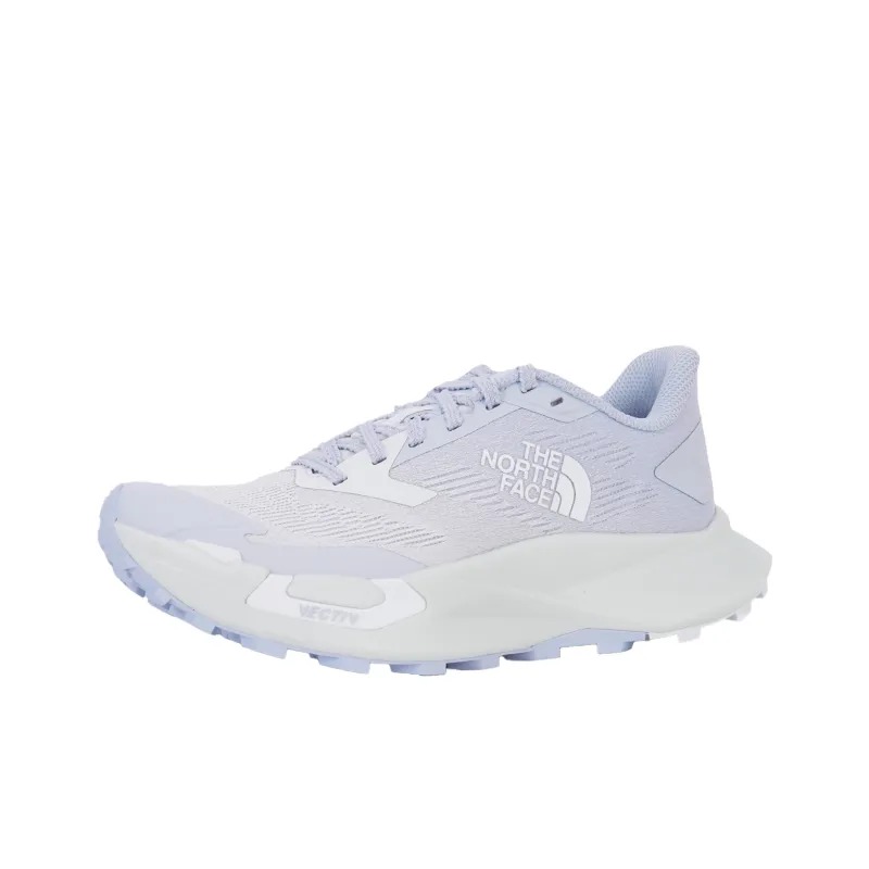 THE NORTH FACE Slip-Resistant Low-Top Trail Running Running Shoes Women's Gray Purple-0