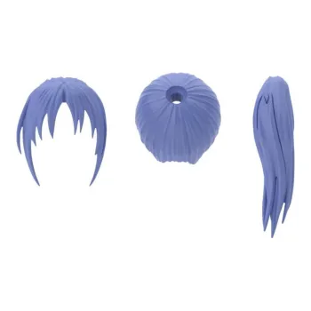 BANDAI 30MS Custom Hair Style Accessories, Ponytail & Medium/Short Hair & Long Hair Model Accessories
