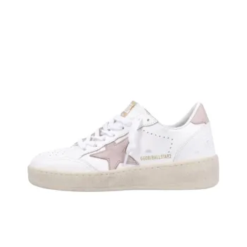 Golden Goose Ball Star 2 White Pink Women's