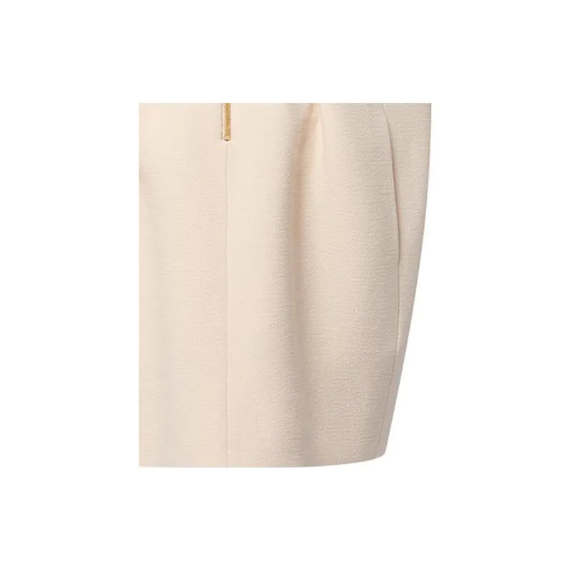 Lv Belted Crepe T Shirt Dress-3