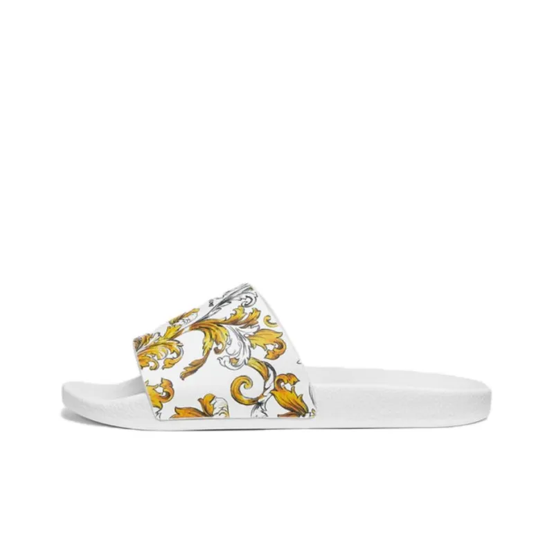 VERSACE JEANS COUTURE Slide Slippers Women's White-0