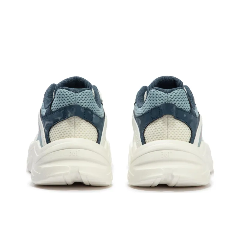 361° Cushioning, Wear Resistant Low Top Casual Shoes Men's White Blue-5