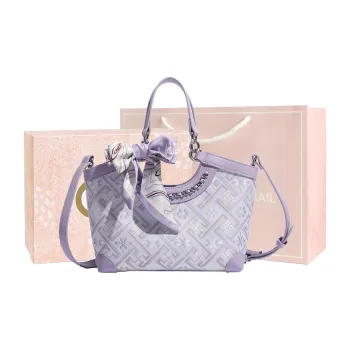 MISS GAIL Artificial Leather Handbag Crossbody Bag Regular Women's Purple