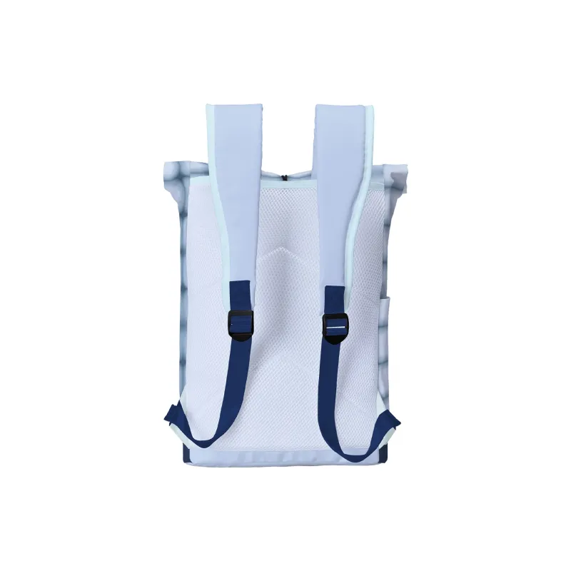 TURN UP Polyester Backpack Regular Unisex Blue-18