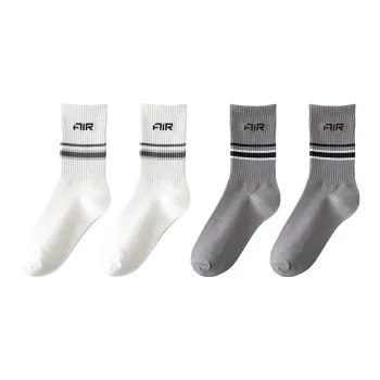Cotton Gene Mid Calf Socks Unisex Combo Set