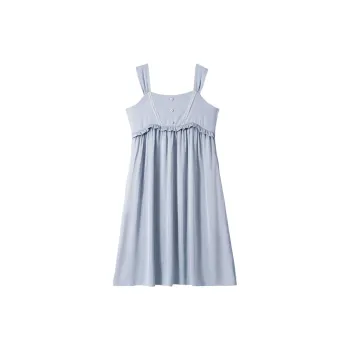 Qin Jing Nightgown Women's Blue