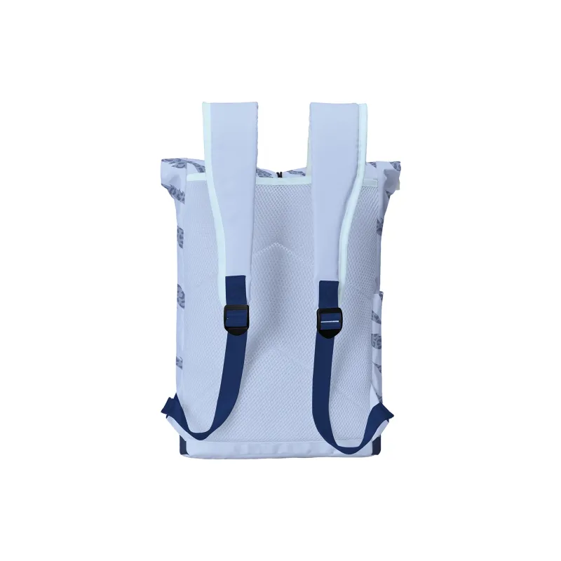 TURN UP Polyester Backpack Regular Unisex Blue-11