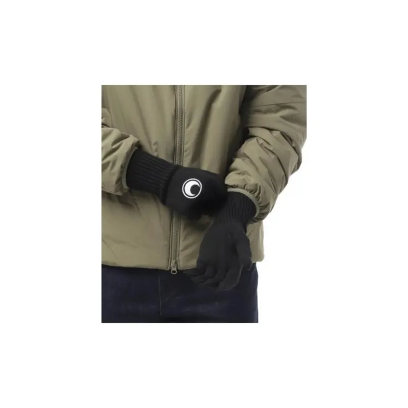 Marine Serre Logo Embroidered Full Finger Gloves-2