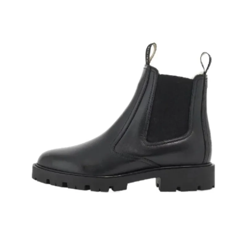 CELINE Margaret Short Chelsea Boots Women's Black-0