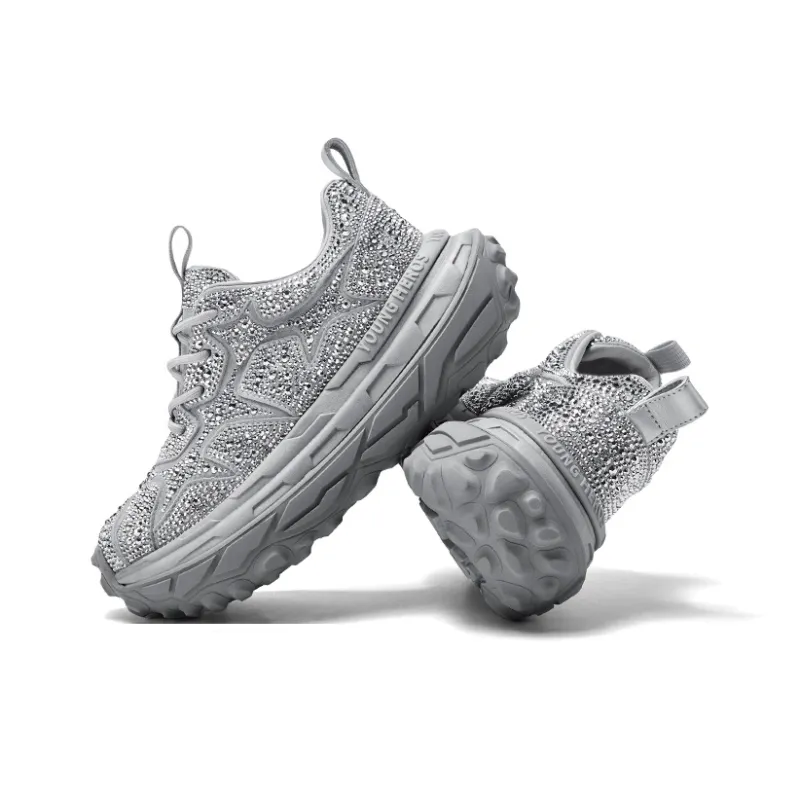 CHERYKALLY Slip-Resistant Breathable Height Increasing Coverage Low-Top Chunky Sneakers Women's-3