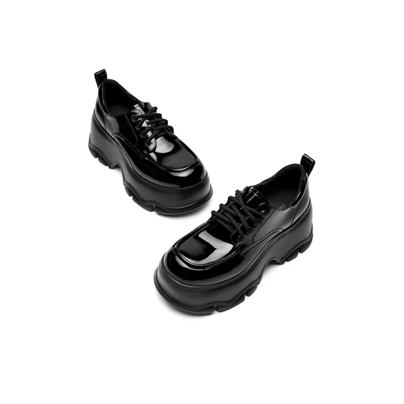 CHERYKALLY Casual Single Shoes Women's Night Crystal Black-3