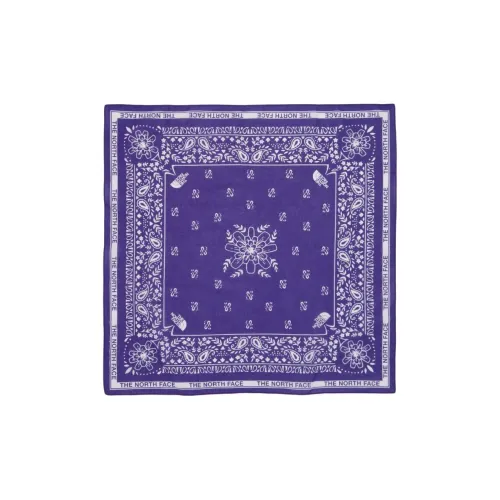 A BATHING APE Fans Scarf Side Big Ape Head Tee Cotton Headwraps Men's Purple