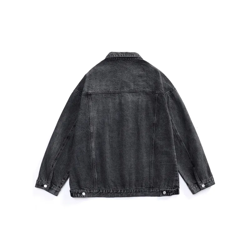 OM NOM Denim Jackets Unisex-1