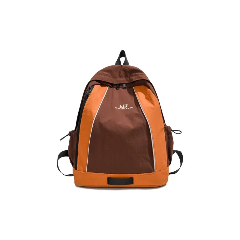 GOBLIN SHARKS 1759 Oxford Backpack Regular Unisex Khaki/Orange/Purple-6