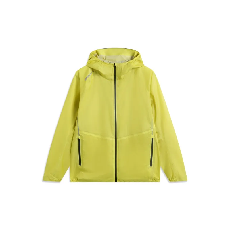 LINING CF Tracing Wulong Armor Collection Windbreaker Jackets Unisex Green Beans Yellow-0