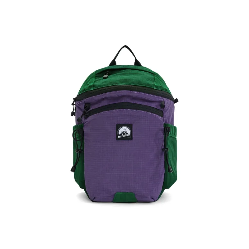 MYEDITION Fabric Backpack Small Size Unisex Multicolor-18