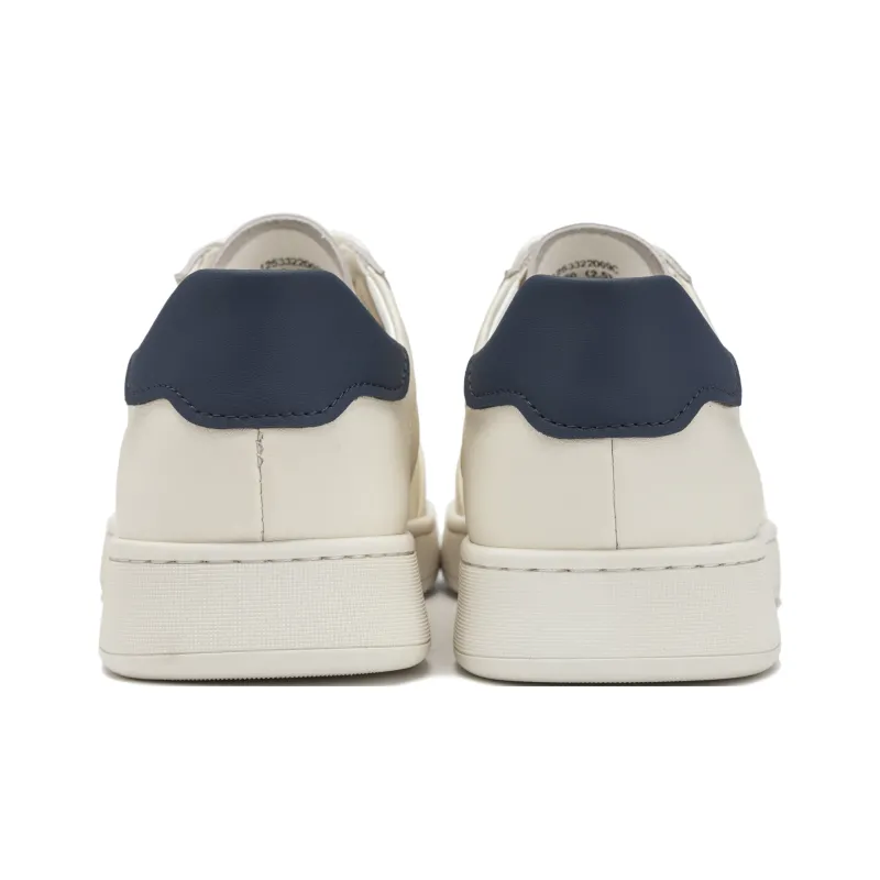 AOKANG Air Force One Series Slip-Resistant Low-Top Skateboard Shoes Men's White-3