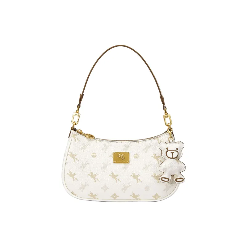 NUCELLE PVC Dumpling Bag Shoulder Bag Crossbody Bag Medium Size Women's Peachy Pink-12