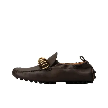 TOD'S Ring Embellished Slip On Loafers Women's