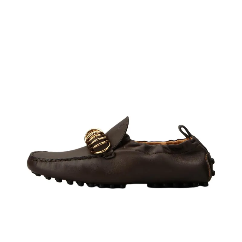 TOD'S Ring Embellished Slip On Loafers Women's-0