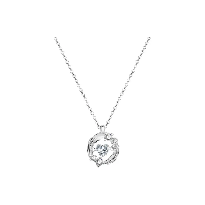 NVBBK 999 Fine Silver Sterling Silver Necklaces Women's-0