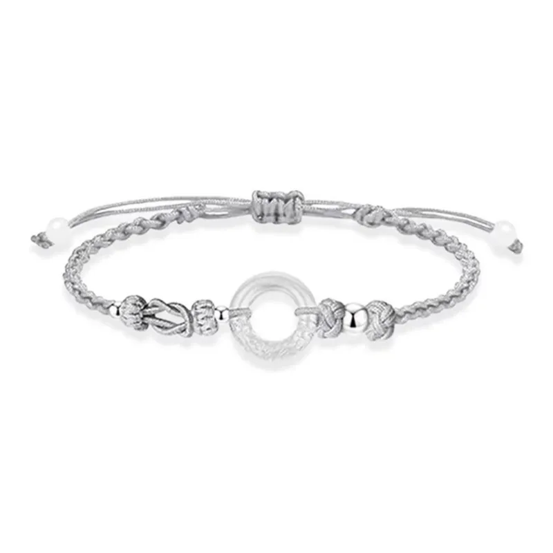 CHINA GOLD 999 Fine Silver Bracelets Women's-5