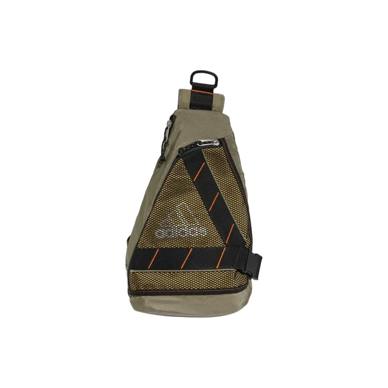 Adidas Polyester One Shoulder Crossbody Bag, Sling Bag Men's Army Green-0
