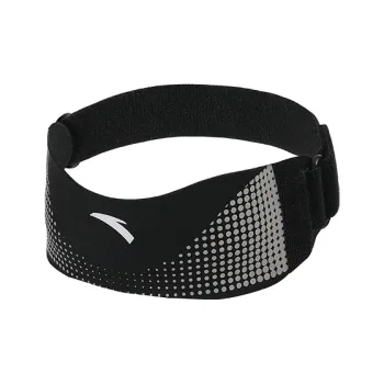 Anta Sports Mountaineering Hiking Patella Bands Protective Knee Pad Black Silicone Unisex