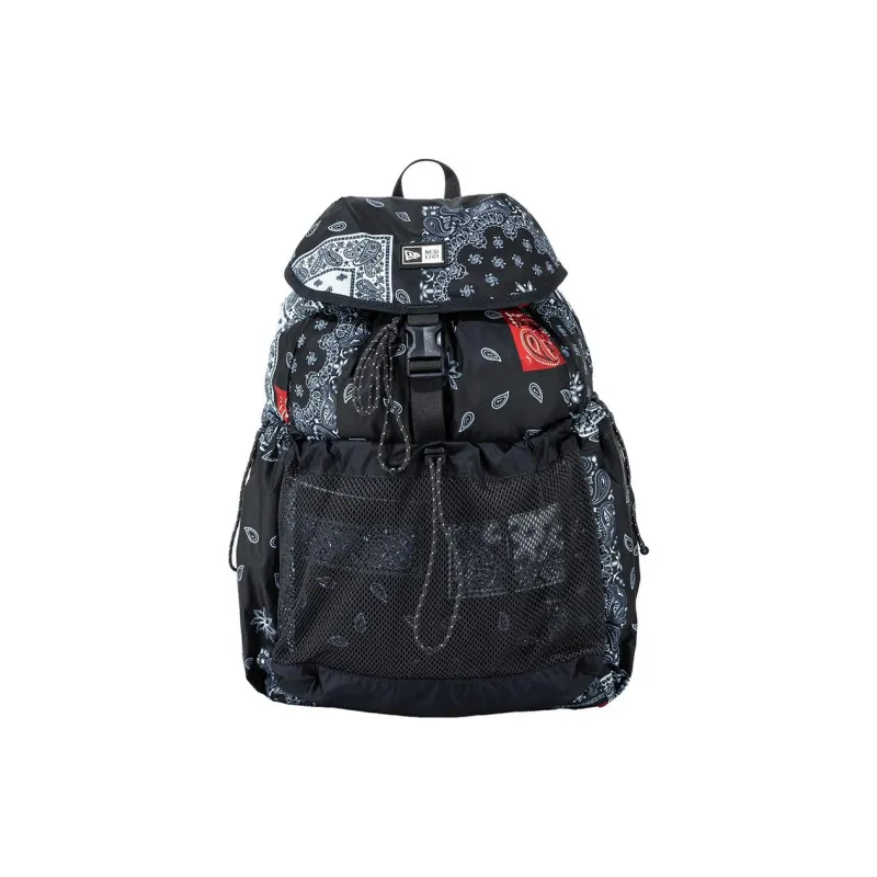 New Era Polyester Backpack Unisex Black-0