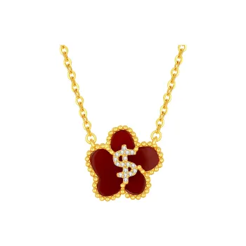 CHOW TAI KING Agate Necklaces Women's