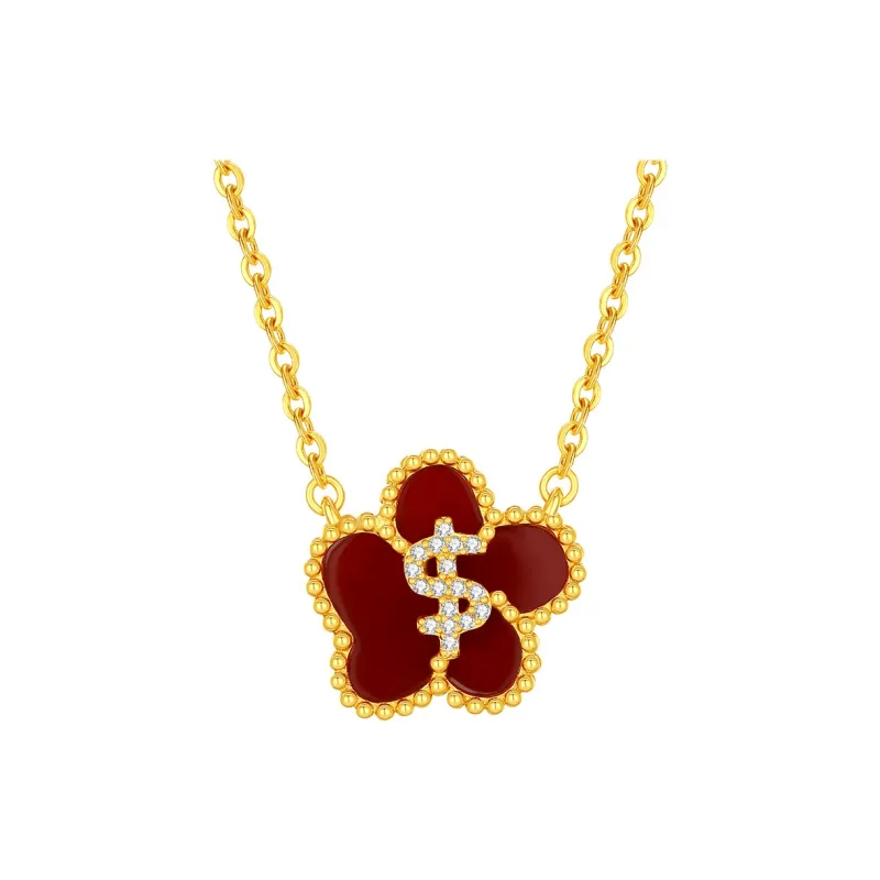 CHOW TAI KING Agate Necklaces Women's-0