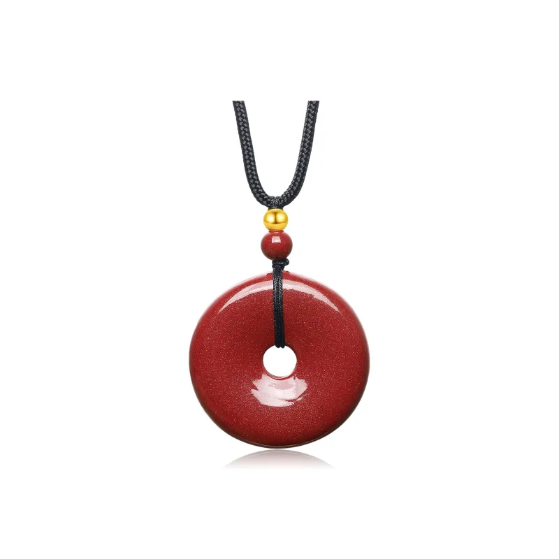 Cuiya Golden Building Necklaces Unisex-0