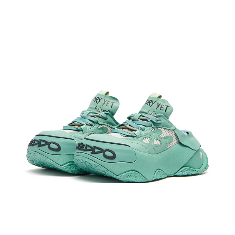 KEDDO Paint Unset 2nd Generation Rubber Sole Abrasion-Resistant Wrap-toe Slippers Women's-2