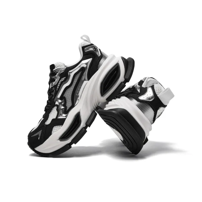 CHERYKALLY Anti-Slip And Wear-Resistant Height Increasing Low-Top Chunky Sneakers Women's-16