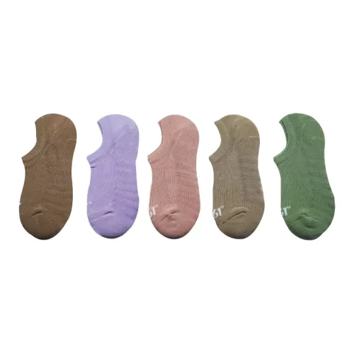 361° No Show Socks Unisex 5 Pack