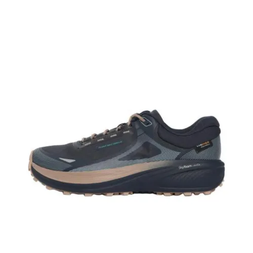 FILA Float Slip Resistant Low Top Running Shoes Unisex Black