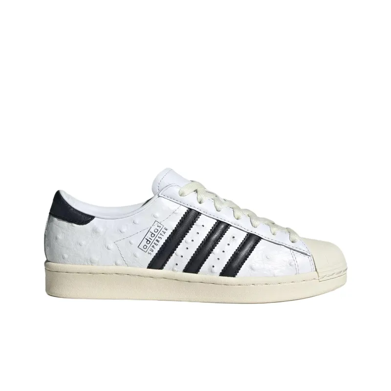 Adidas Superstar Vintage White Black Ostrich Women's-1