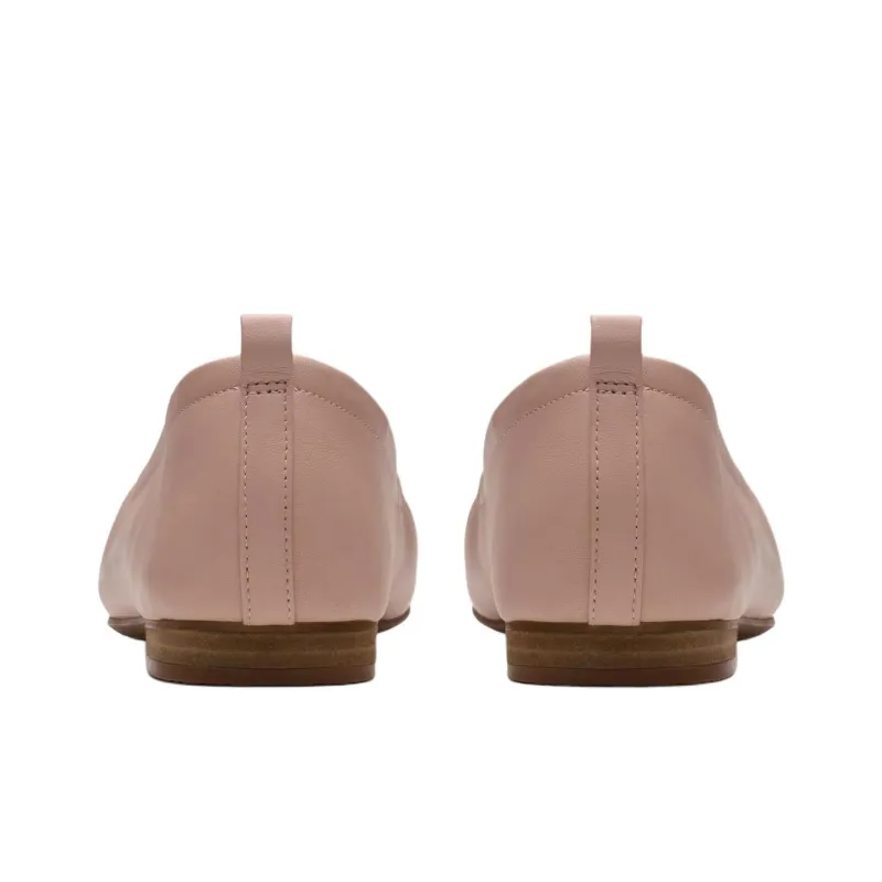 Clarks Fawna Soft Casual Single Shoes 1.5cm Women's Pink-4