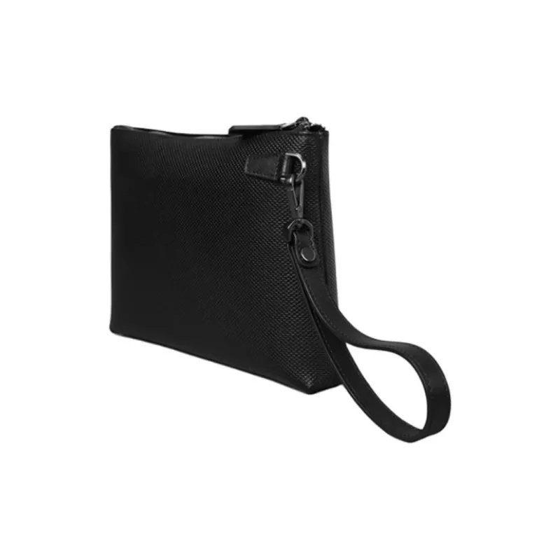 GOLDLION Cow Leather Clutch Regular Men's Black-2