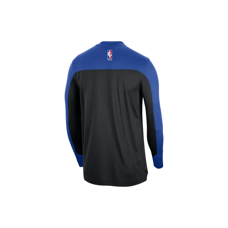 Nike x NBA Dallas Mavericks COLORBLOCK PREGAME T-Shirt Unisex Black-1